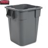 Kontener BRUTE® 151,4L 3536-00 Grey kwadrat z kanałami